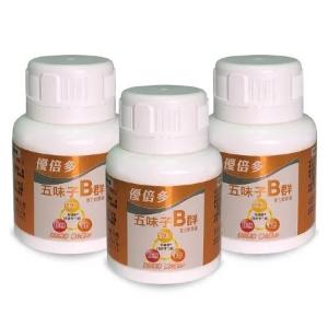 【杏輝醫藥集團】優倍多YouBest A+五味子B群複方軟膠囊 三入組(60粒/盒)