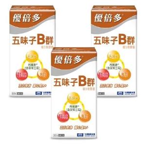 【杏輝醫藥集團】優倍多YouBest A+五味子B群複方軟膠囊 三入組(60粒/盒)
