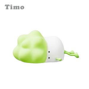 Timo翠玉白菜拍拍小夜燈 三檔亮度 手機支架 拍打感應 定時 桌燈 交換禮物