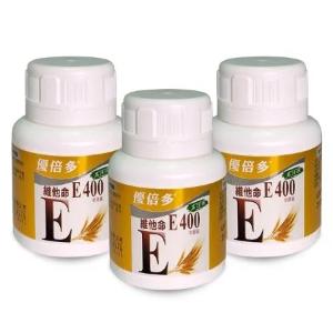 【杏輝醫藥集團】優倍多YouBest 高活性維他命E400軟膠囊 三入組(50粒/盒)