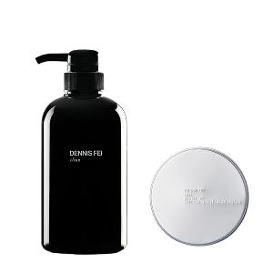 DENNIS FEI 洗髮造型組 (洗髮精500ml+髮油膠100g)