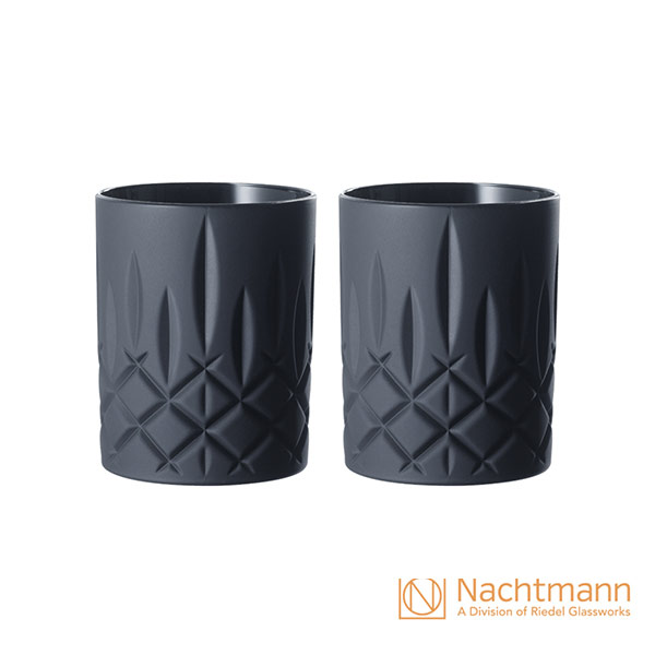 NACHTMANN Noblesse 貴族威士忌杯(2入)(極致黑)