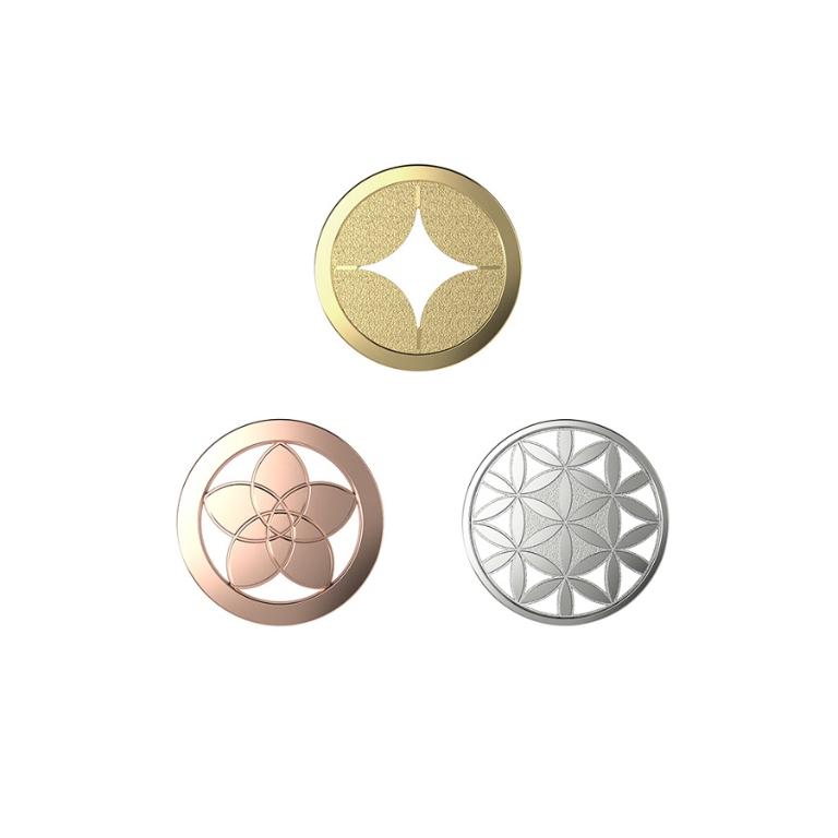 招財揪吉 小三元能量幣-三色組