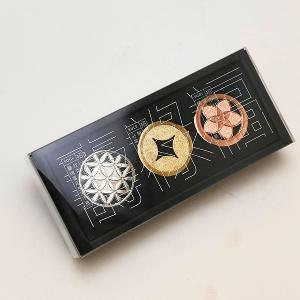 招財揪吉 小三元能量幣-三色組