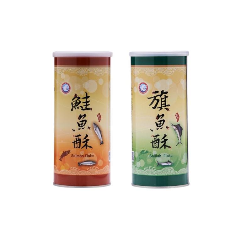 魚酥2入組 - 鮭魚酥x1+旗魚酥x1