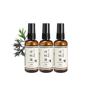 阿原肥皂 艾草防蚊液 95mL (防小黑蚊)-草本驅蚊-3入組