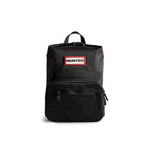 上開扣Pioneer迷你尼龍後背包-黑色