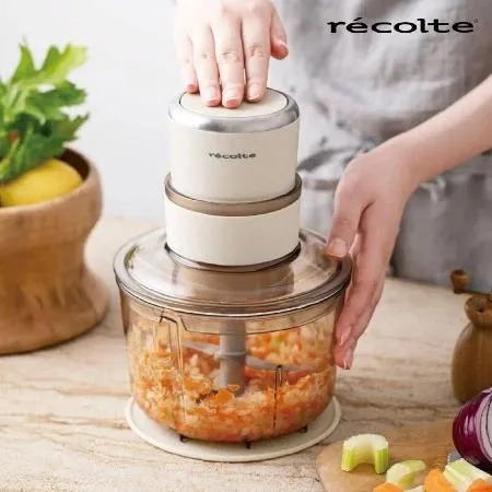récolte 麗克特 Combo 食物調理機 RCP-6 燕麥白