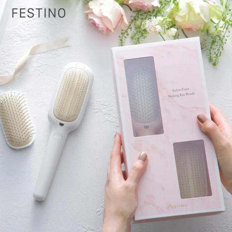 récolte 麗克特 Festino Salon Care負離子造型梳 SMHB-027