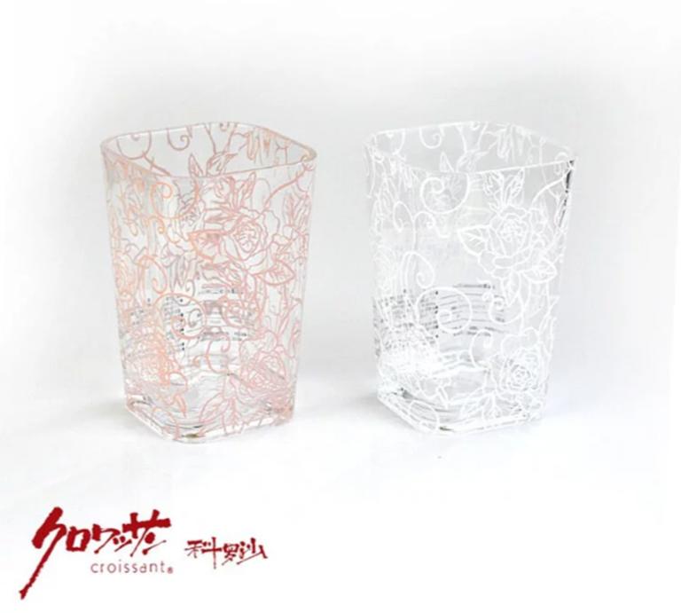 玫瑰漱口杯 (單入)