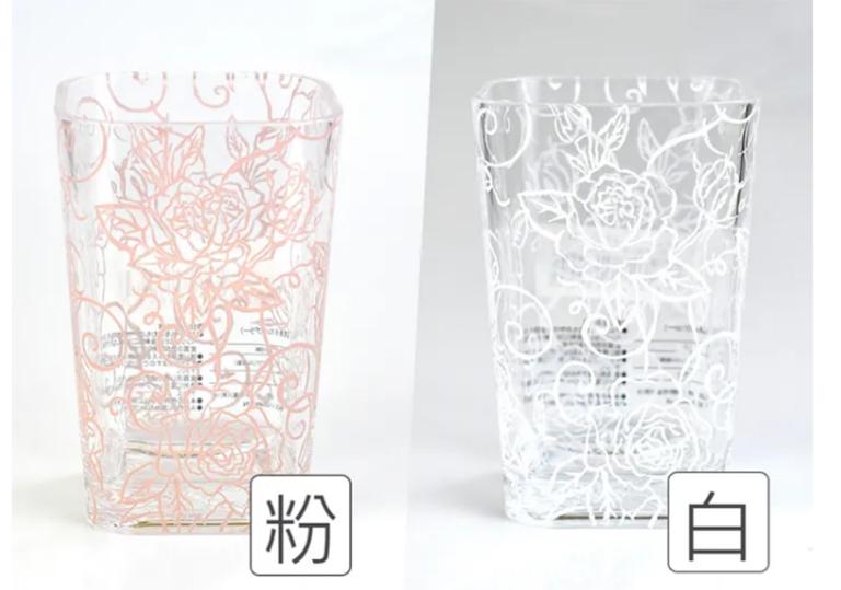 玫瑰漱口杯 (單入)