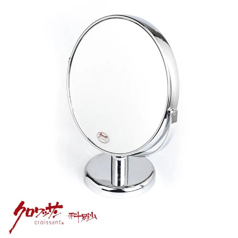 M123-8雙面5倍圓鏡 銀色