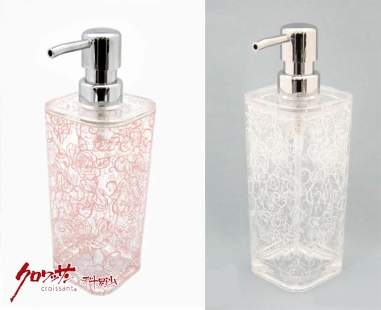 玫瑰沐浴乳瓶-高 (單入)