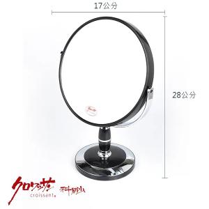 M357-7雙面3倍圓鏡7吋 黑色