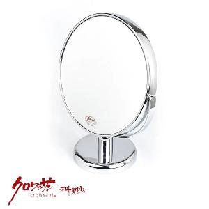 M123-8雙面5倍圓鏡 銀色