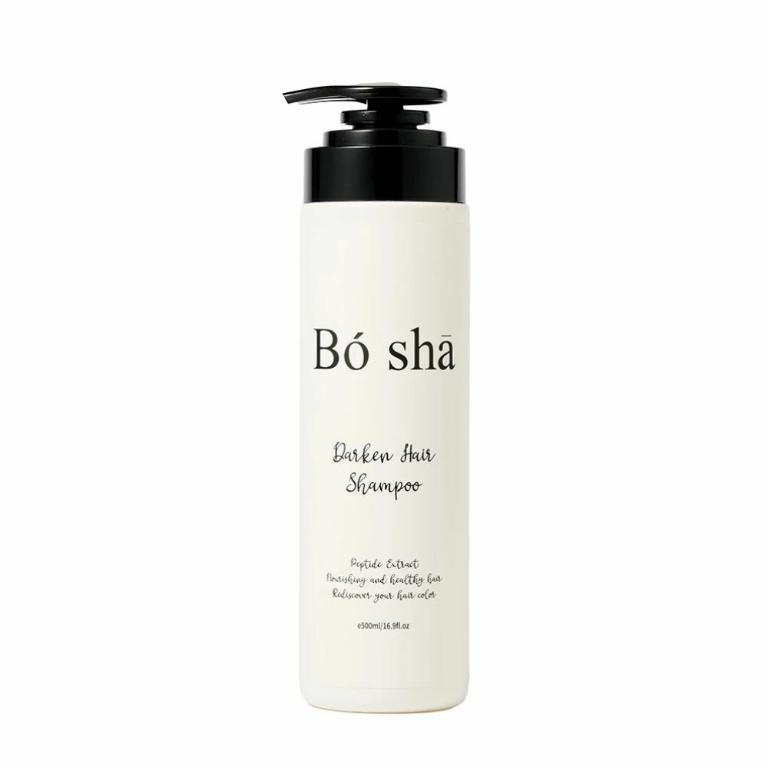 POSA｜Bó Shā 植萃喚黑洗髮露500ml(預防白髮適用)