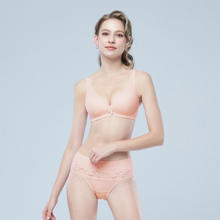 【思薇爾】Love myself系列M-3XL無鋼圈蕾絲包覆無痕女內衣(柔膚色)
