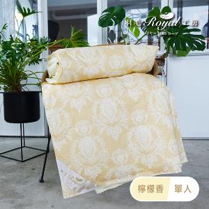 皇室羽毛工房 日本芬多精單人羽絨四季被-檸檬