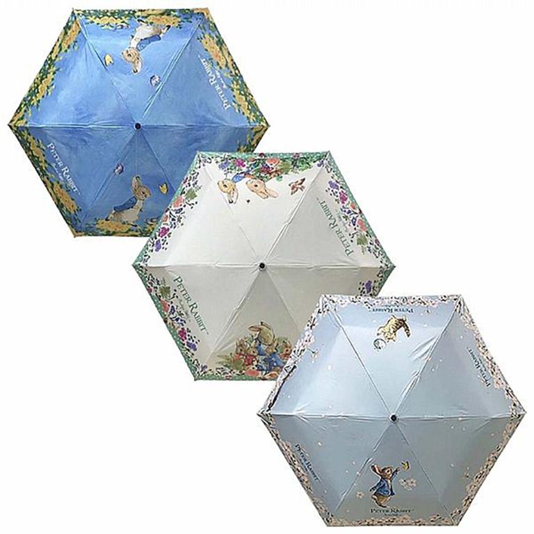 PETER RABBIT 比得兔 三折自動晴雨傘-三款任選