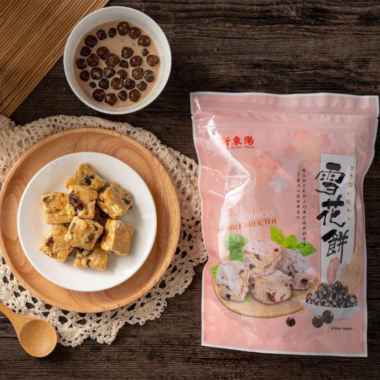 新東陽雪花餅-珍珠奶茶風味180g