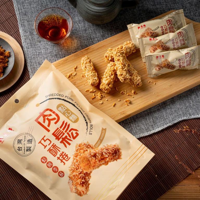 新東陽肉鬆巧酥捲-點心麵
