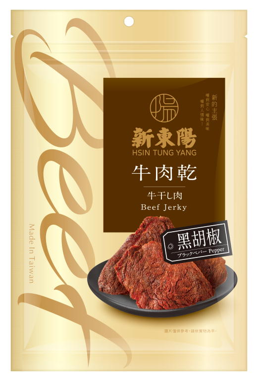 新東陽黑胡椒牛肉乾210g