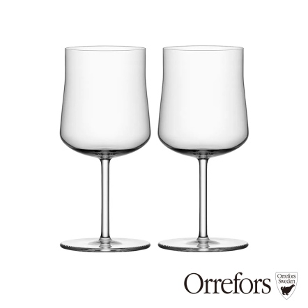 【瑞典Orrefors】自由之心-白酒杯2入-28cl H16cm;Ø7.4cm- INFORMAL
