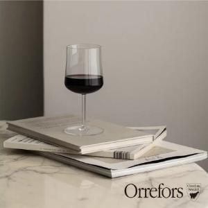 【瑞典Orrefors】自由之心-紅酒杯2入 36cl H17.5cm;Ø8cm- INFORMAL