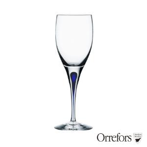 瑞典Orrefors 藍色之舞波特酒杯19CL-INTERMEZZO