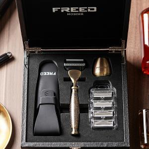 FREED 尊爵四件組禮盒-仿古銅蝕刻雕花