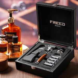 FREED 尊爵四件組禮盒-仿胡桃木