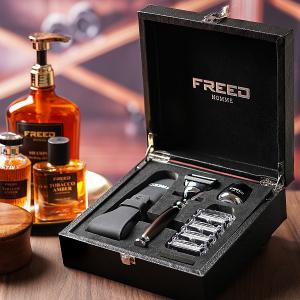 FREED 尊爵四件組禮盒-馬鞍棕