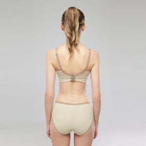 【思薇爾】律洞感系列B-F罩軟鋼圈模杯涼感運動女內衣(白茶棕)
