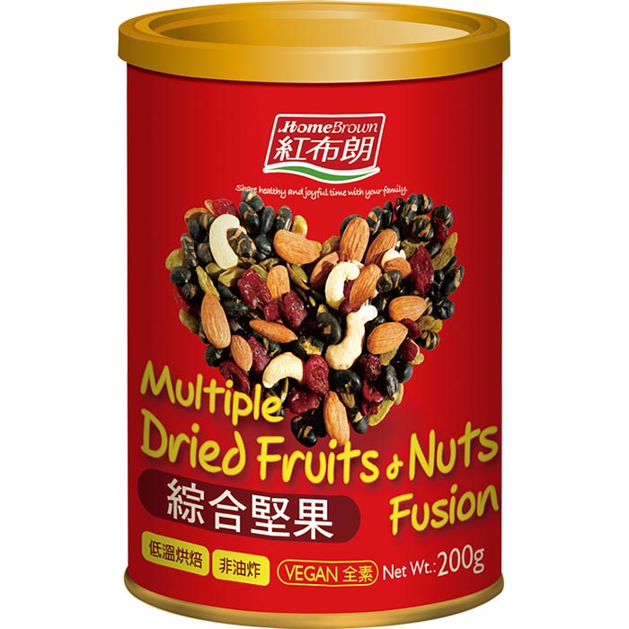 【紅布朗】綜合堅果 罐裝 (200g)