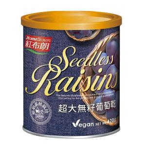 【紅布朗】超大無籽葡萄乾 (420g)