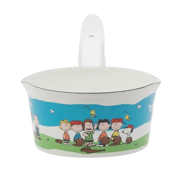 PLUNE SNOOPY聯名琺瑯單手鍋15cm