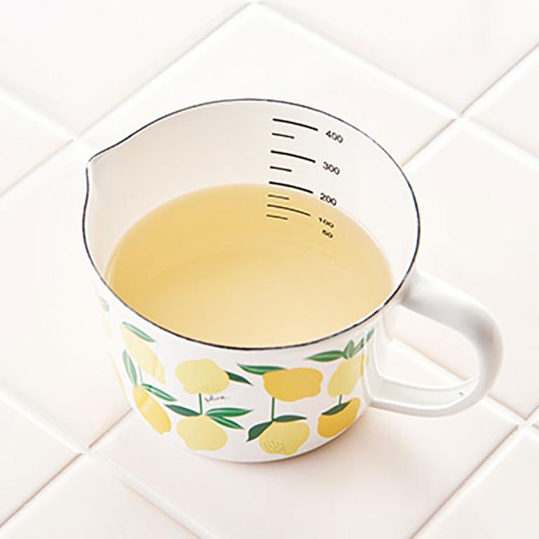 PLUNE 琺瑯刻度量杯450ml