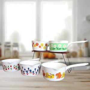 PLUNE ADERIA聯名復古琺瑯單手鍋15cm