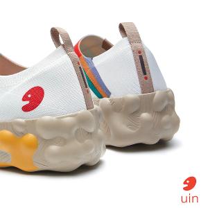 uin 西班牙原創設計 女鞋 帆布鞋 懶人鞋 康定斯基 小世界1彩繪休閒鞋W1711438