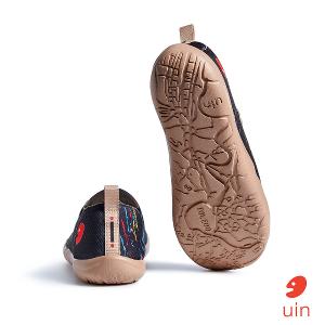 uin 西班牙原創設計 男鞋 帆布鞋 懶人鞋 星空漣漪彩繪休閒鞋M1010868