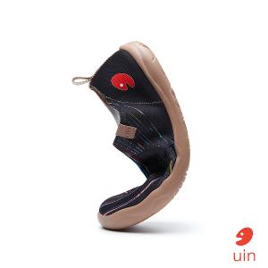 uin 西班牙原創設計 男鞋 帆布鞋 懶人鞋 星空漣漪彩繪休閒鞋M1010868