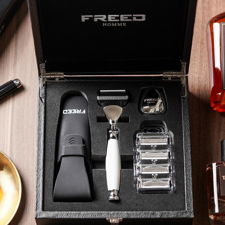 FREED 二週年特仕版尊爵四件組禮盒-珍珠白