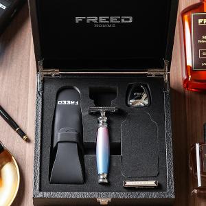 FREED 二週年特仕版尊爵四件組雙刃刮鬍刀禮盒 - 獨角獸