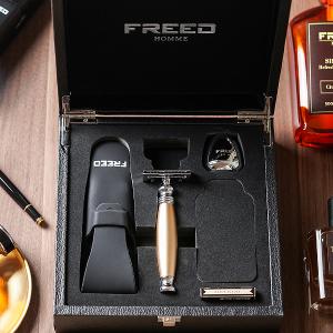 FREED 尊爵四件組雙刃刮鬍刀禮盒 -阿波羅