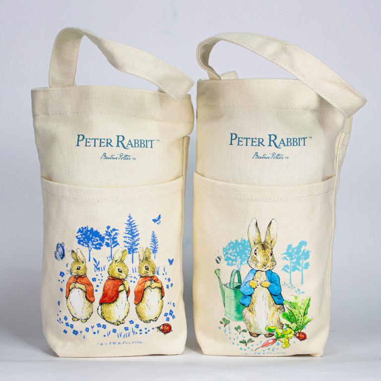 PETER RABBIT 比得兔環保飲料提袋(水壺袋/飲料袋/冰霸杯提袋)2入
