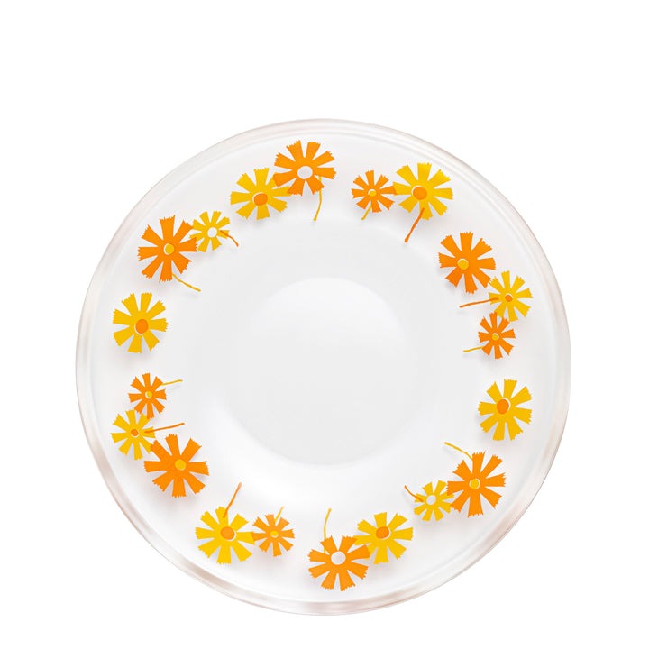 石塚硝子 昭和復古透明玻璃小碟12cm