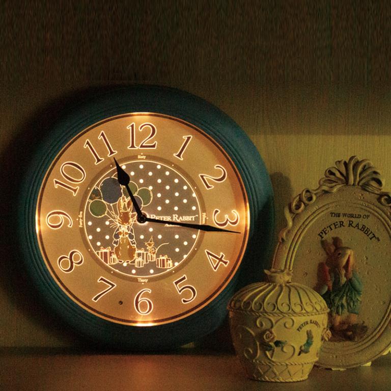 PETER RABBIT 比得兔時鐘 - 歡樂比得(正版授權)
