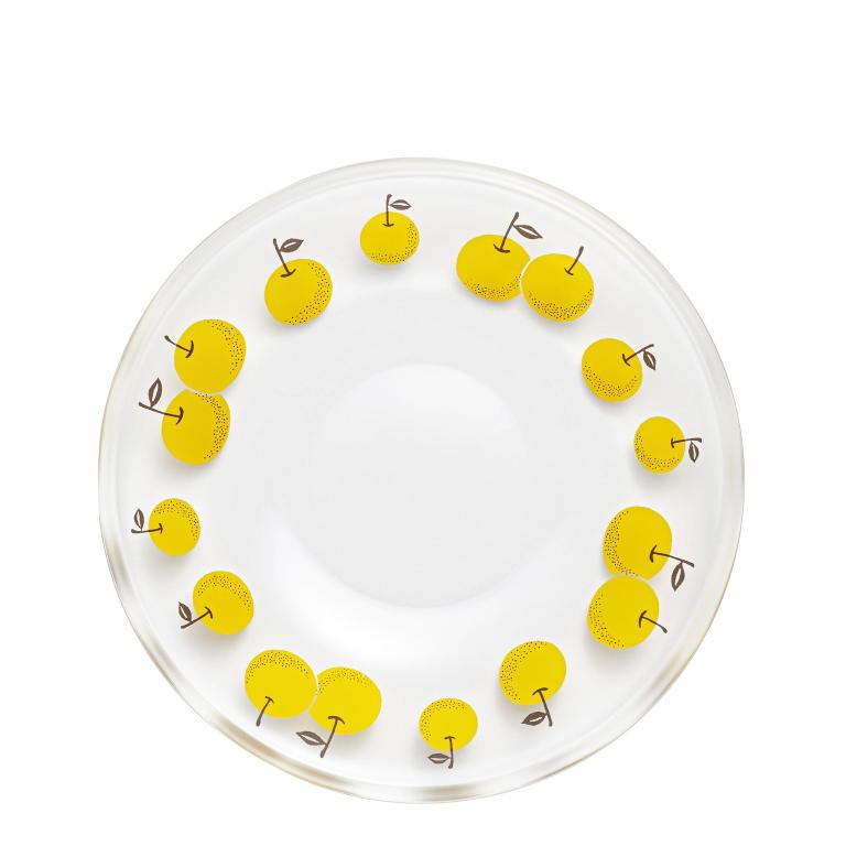 石塚硝子 昭和復古透明玻璃小碟12cm