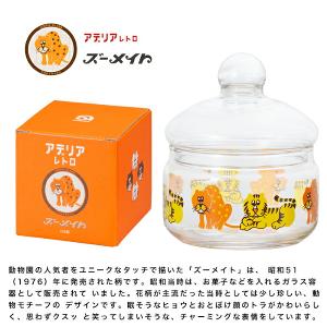 石塚硝子 昭和復古玻璃儲存罐附蓋360ml
