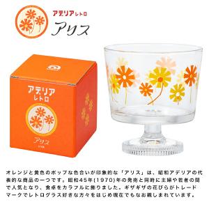 石塚硝子 昭和復古玻璃深型高腳甜品杯285ml